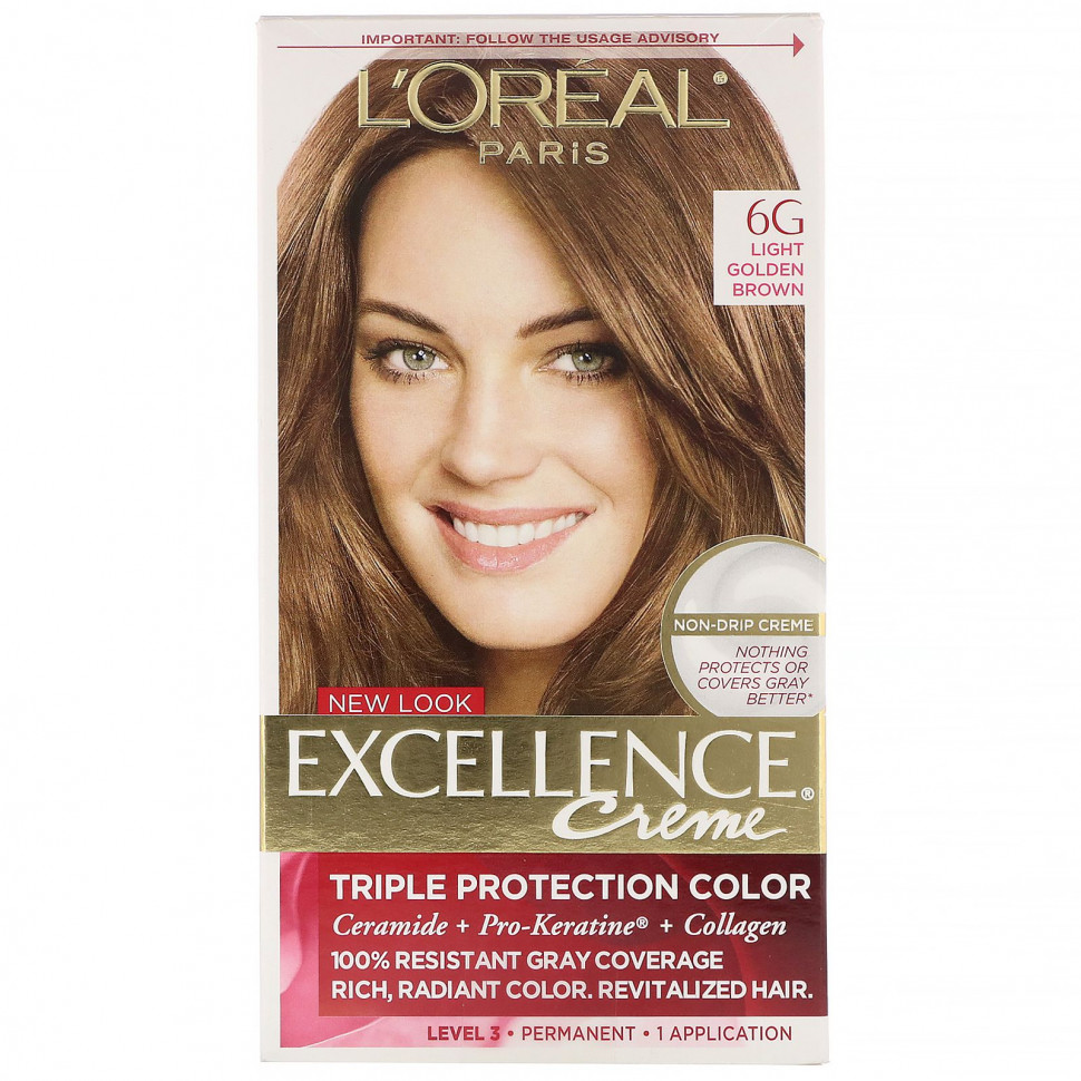   (Iherb) L'Oreal,     Excellence Creme,  6G  -,  1     -     , -, 