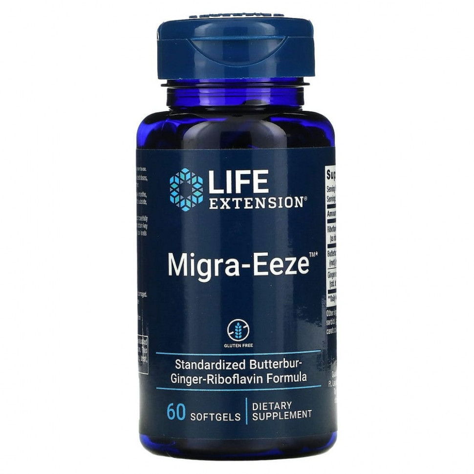  (Iherb) Life Extension, Migra-Eeze, 60      -     , -, 