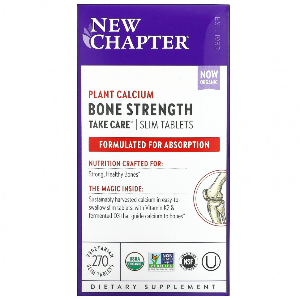   (Iherb) New Chapter, Bone Strength Take Care, 270       -     , -, 