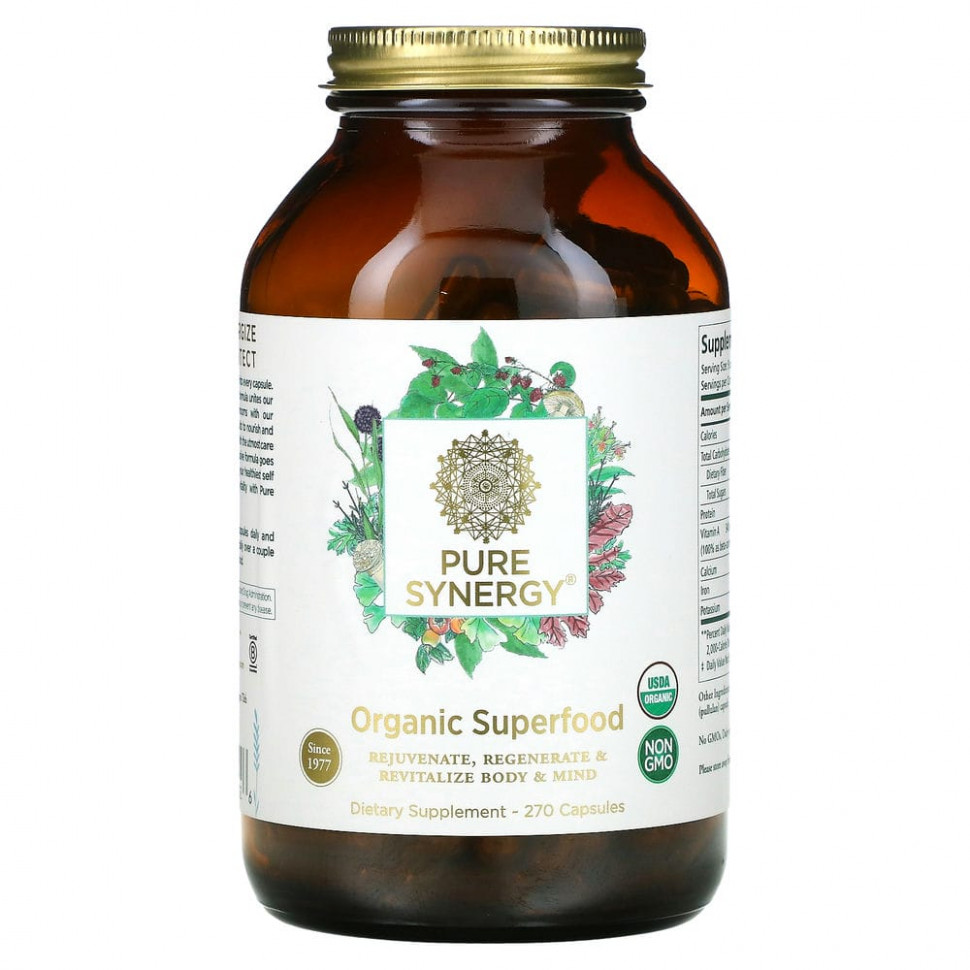   (Iherb) Pure Synergy, The Original Superfood, 270     -     , -, 