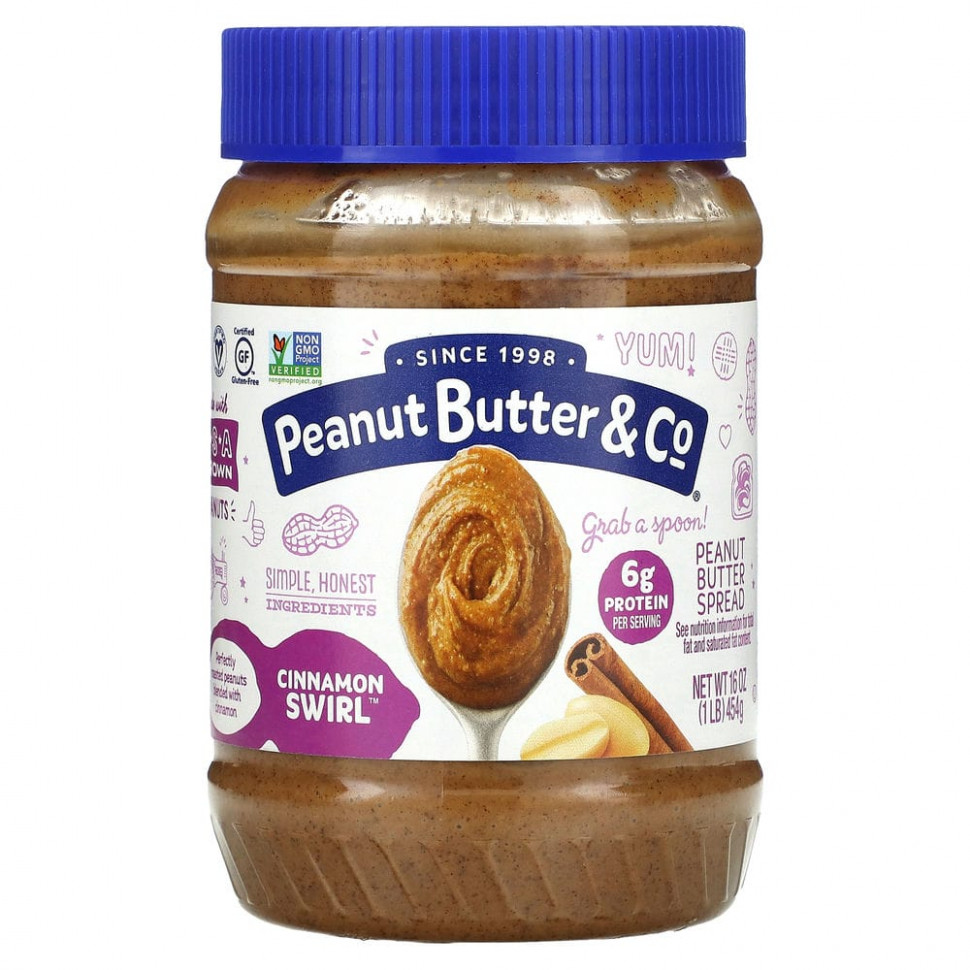  (Iherb) Peanut Butter & Co.,    ,  , 454  (16 )    -     , -, 
