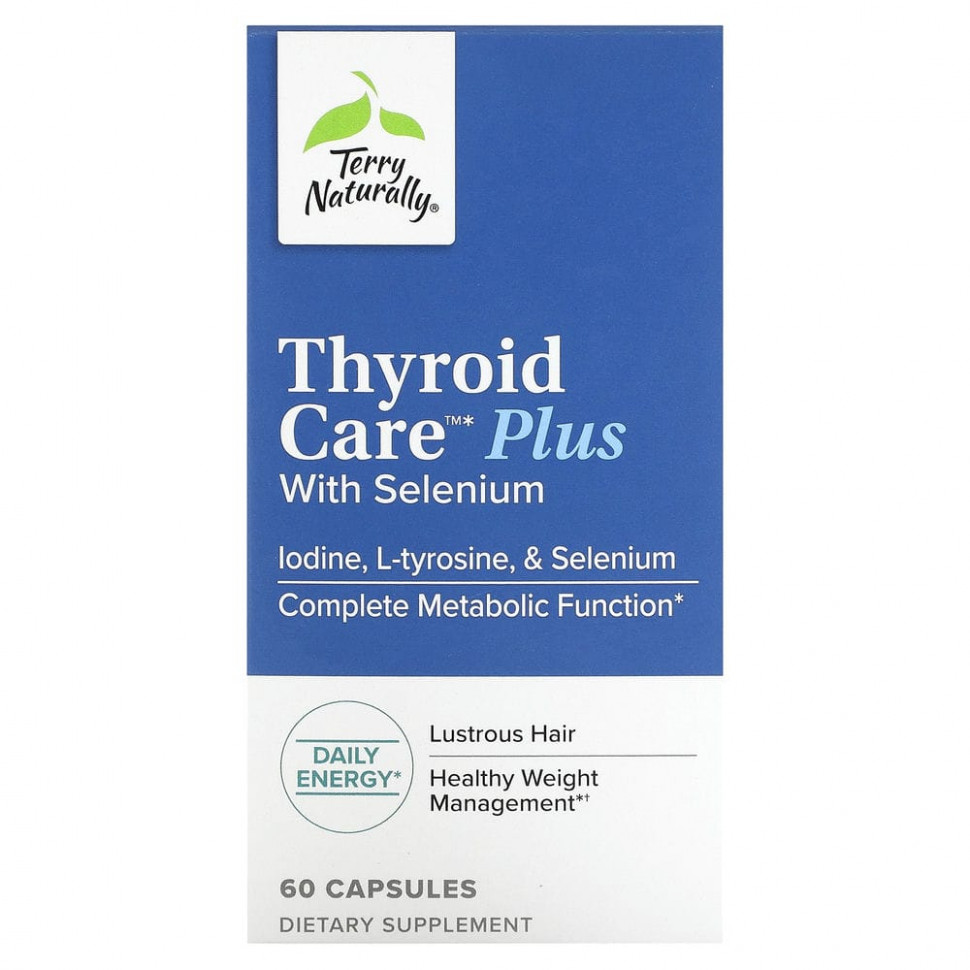   (Iherb) Terry Naturally, Thyroid Care Plus,    , 60     -     , -, 