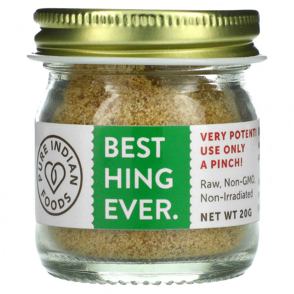   (Iherb) Pure Indian Foods, Best Hing Ever, 20     -     , -, 