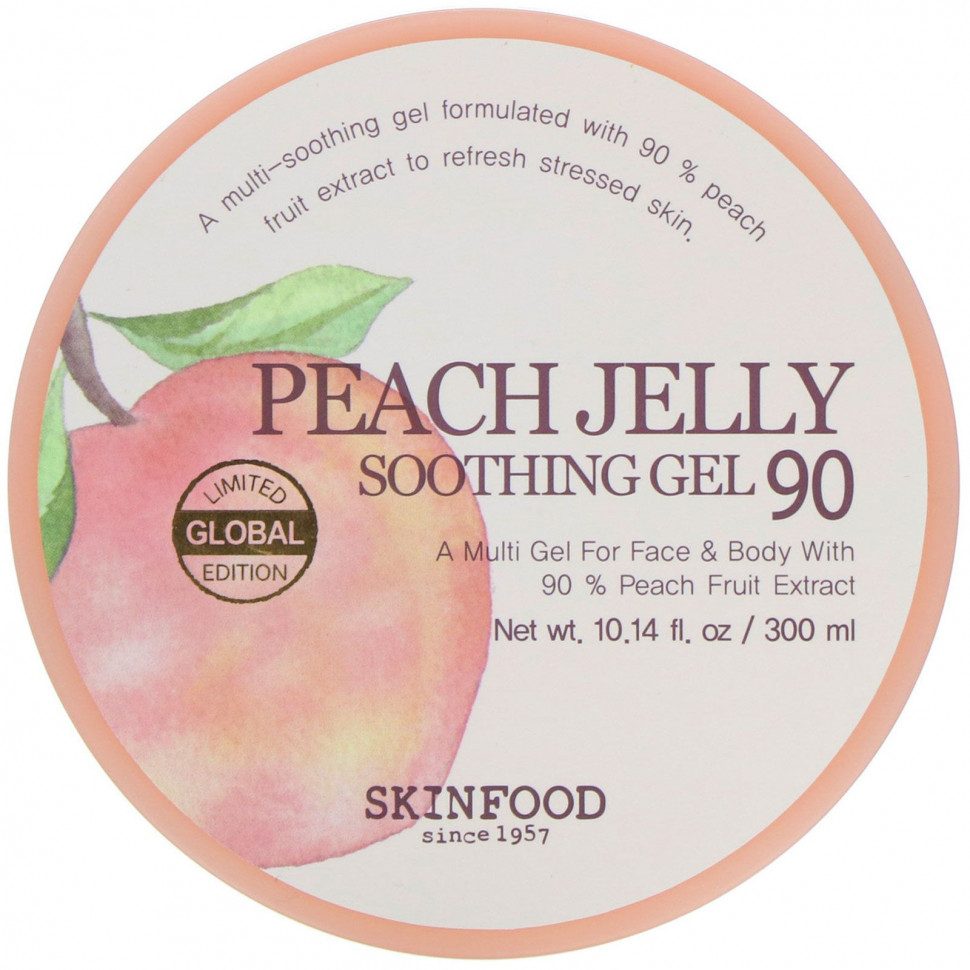   (Iherb) Skinfood, Peach Jelly,   ( ) 90, 300  (10,14 . ),   1670 