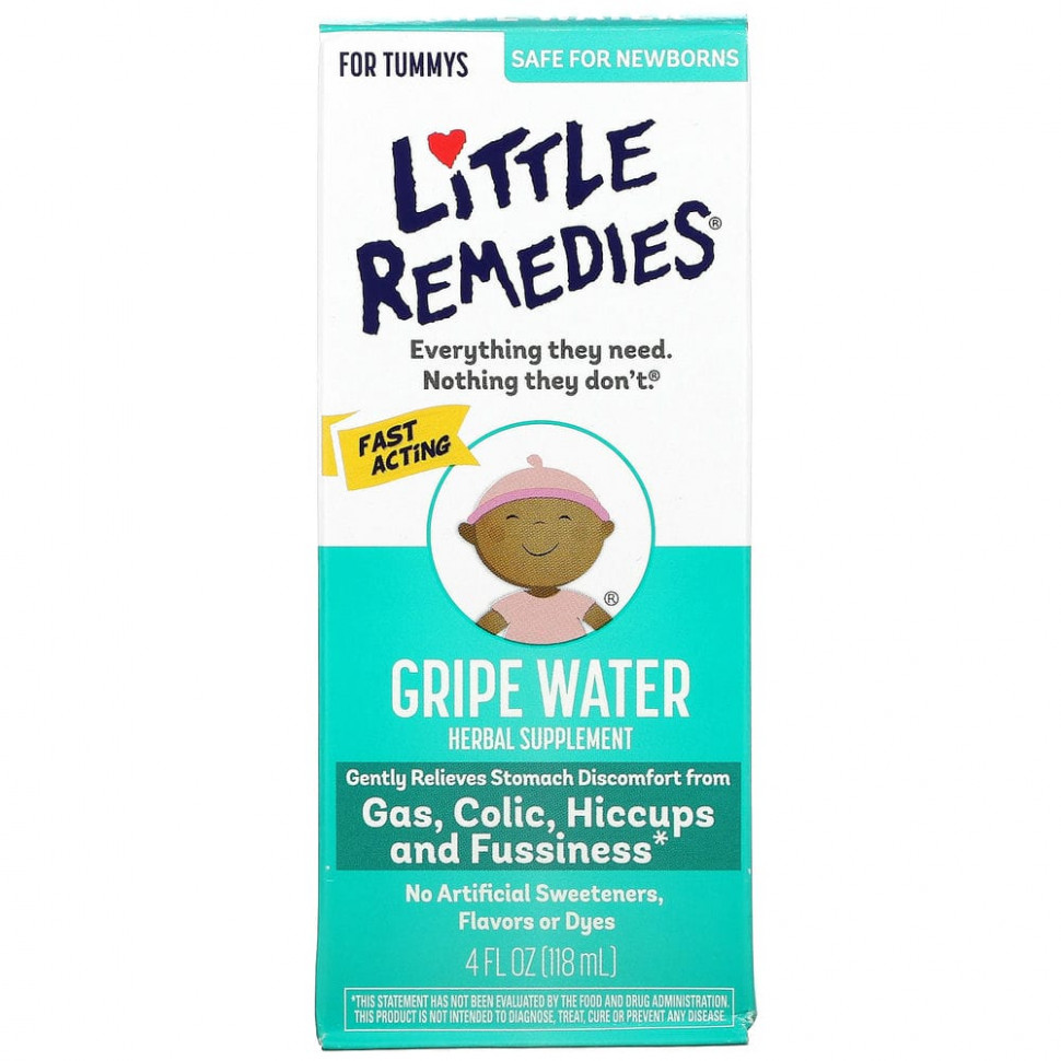  (Iherb) Little Remedies, Gripe Water,  , 118  (4 . )    -     , -, 
