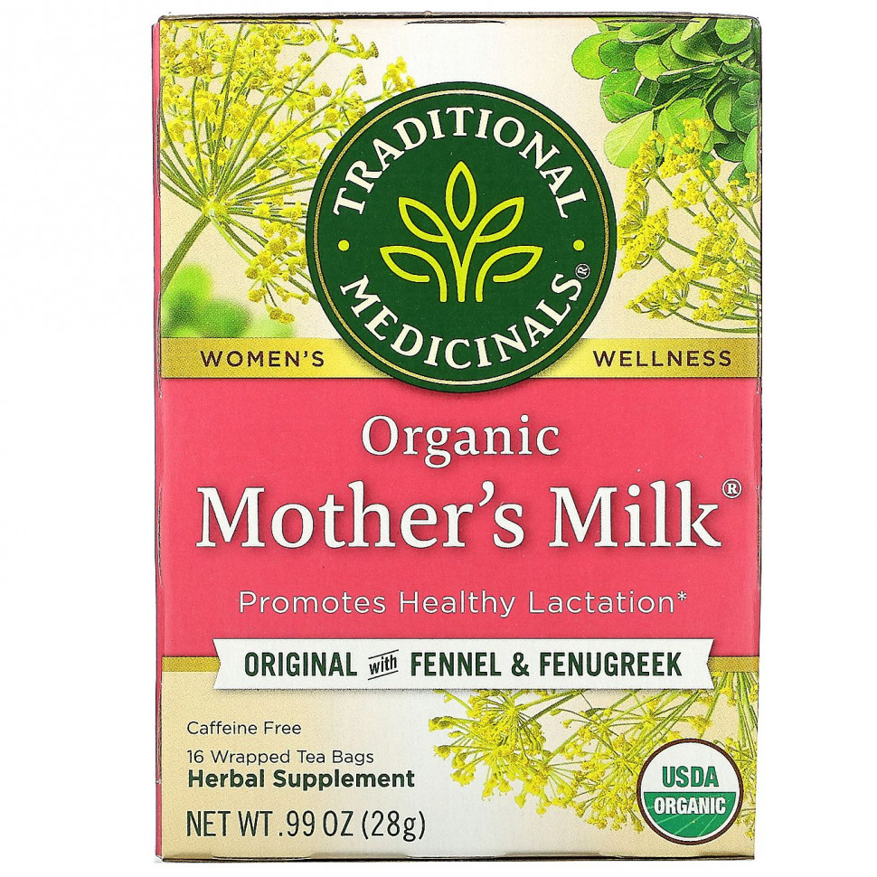   (Iherb) Traditional Medicinals, Mother's Milk,       ,  , 16  , 28  (0,99 )    -     , -, 