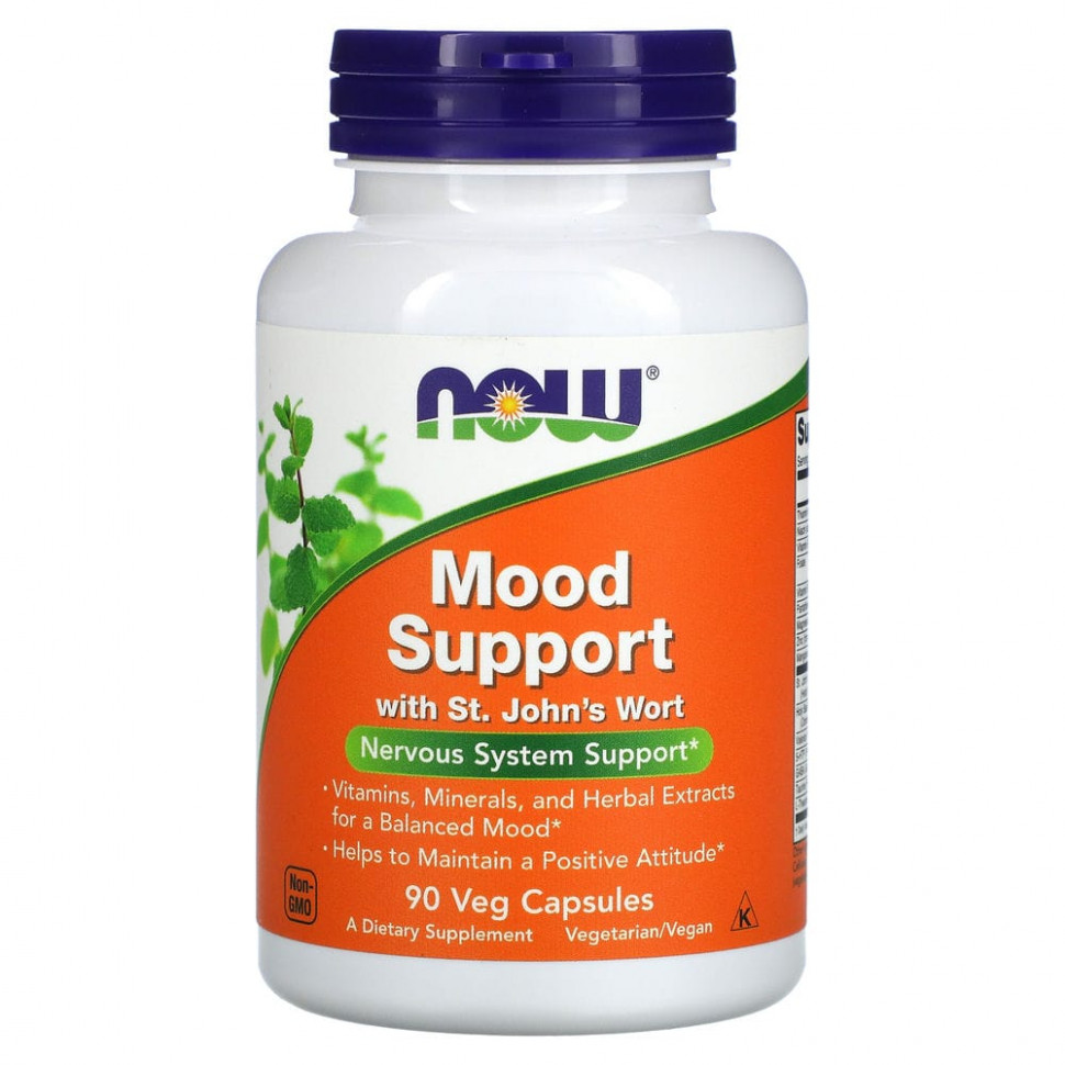  (Iherb) NOW Foods, Mood Support  , 90      -     , -, 