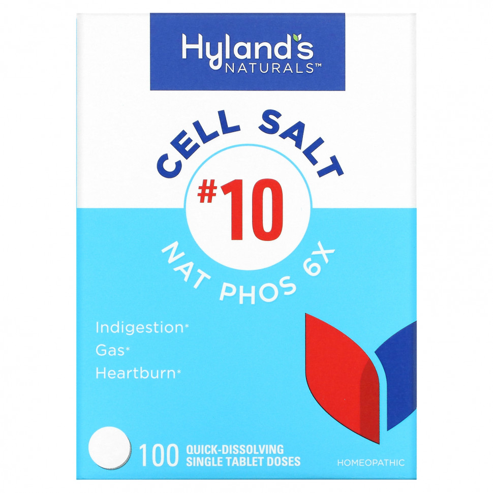   (Iherb) Hyland's, Cell Salt # 10, 100       -     , -, 