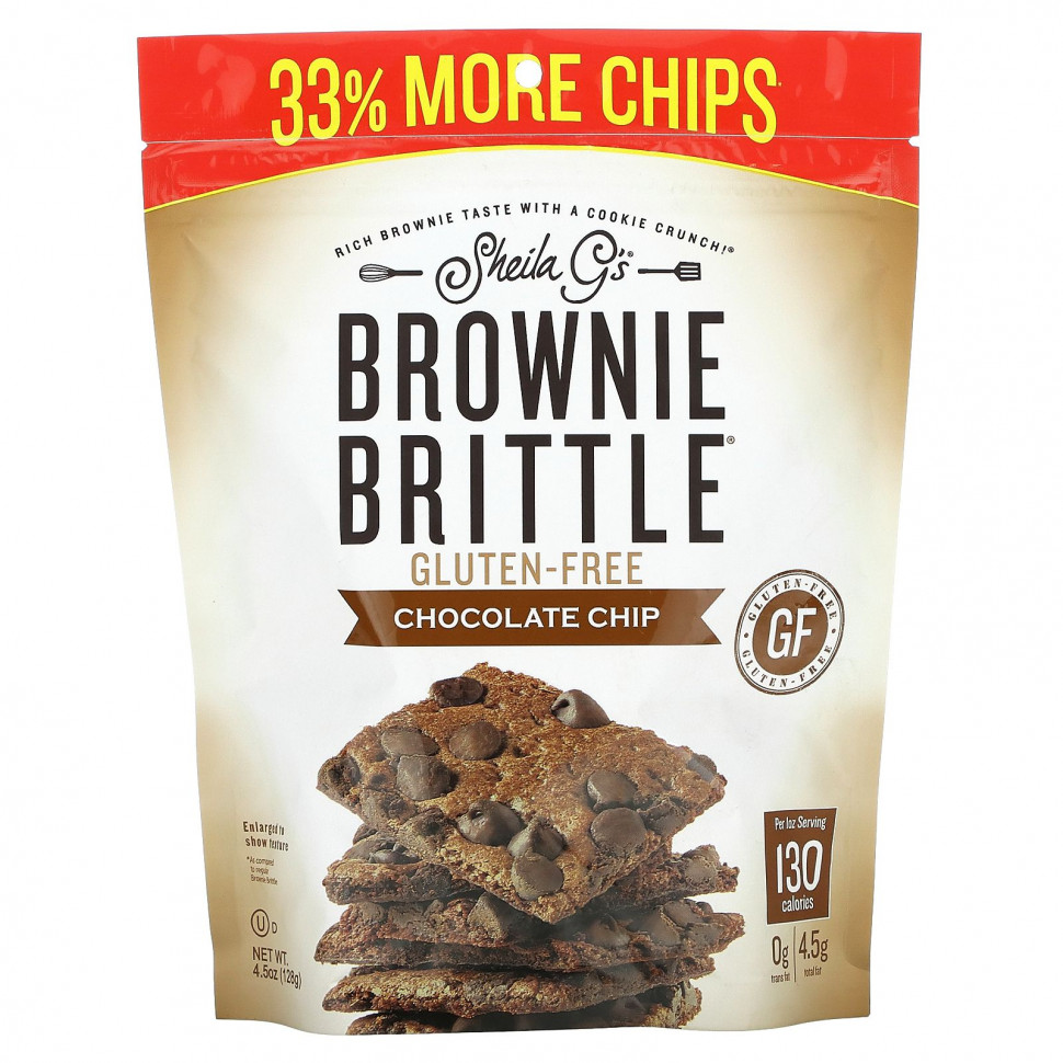   (Iherb) Sheila G's, Brownie Brittle,  ,  , 5  (142 )    -     , -, 