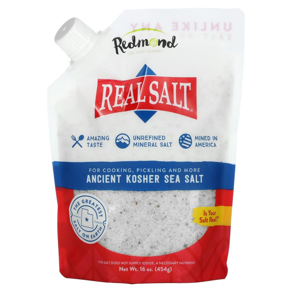   (Iherb) Redmond Trading Company, Real Salt,    , 454  (16 )    -     , -, 