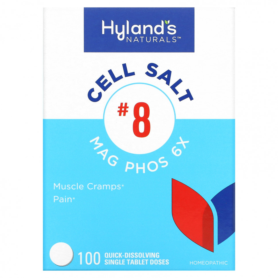   (Iherb) Hyland's, Cell Salt # 8, Mag Phos 6X, 100      -     , -, 