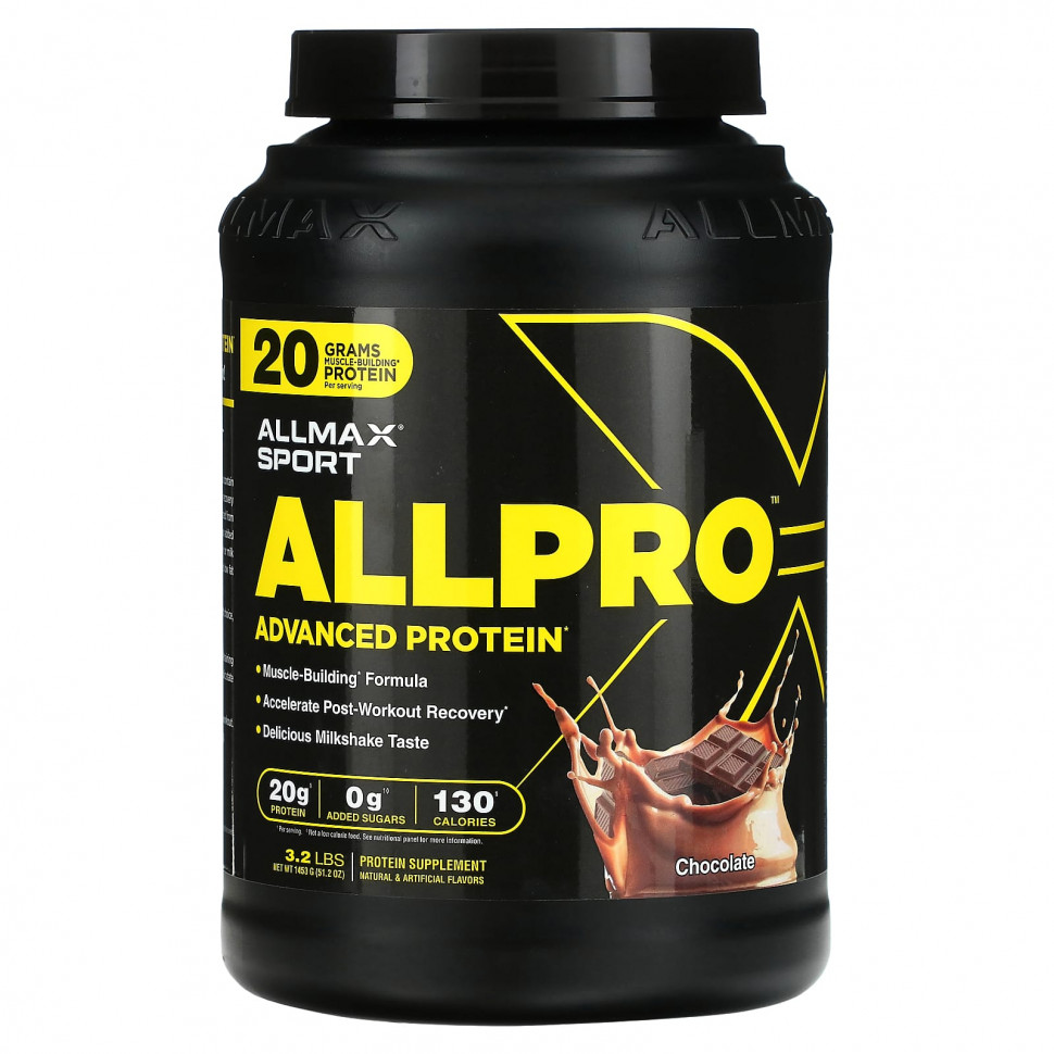   (Iherb) ALLMAX, Sport, ALLPRO Advanced Protein,  , 1453  (3,2 )    -     , -, 
