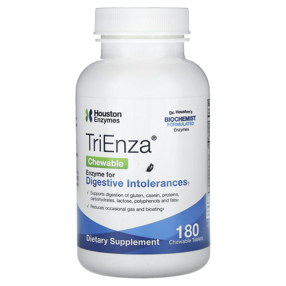   (Iherb) Houston Enzymes,   TriEnza, 180      -     , -, 