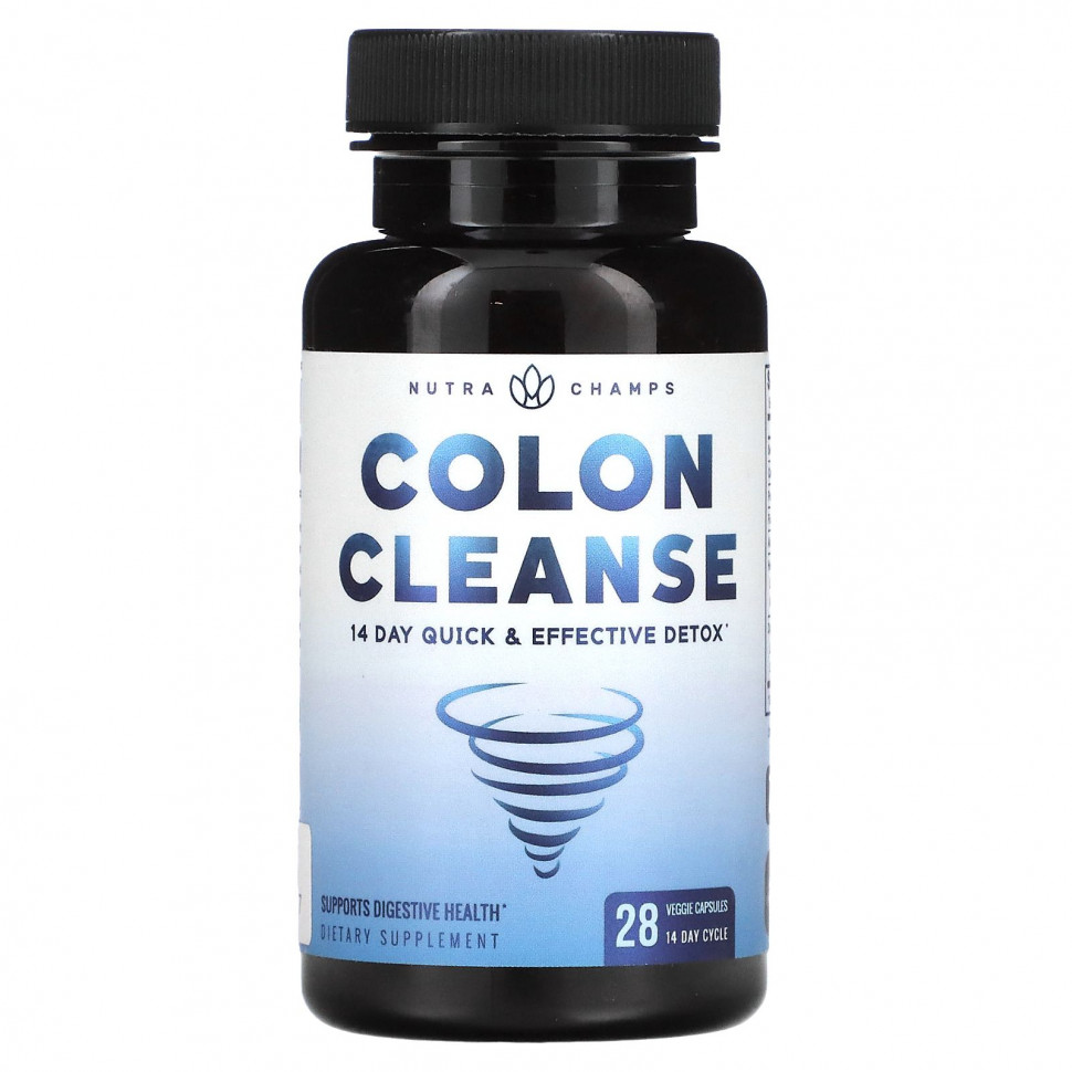   (Iherb) NutraChamps, Colon Cleanse, 28      -     , -, 