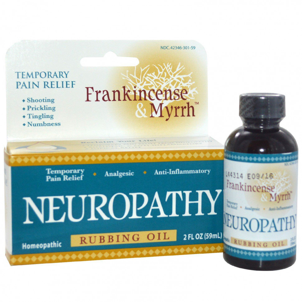   (Iherb) Frankincense & Myrrh, Frankincense & Myrrh, Neuropathy,    ,   , 59  (2 . )    -     , -, 