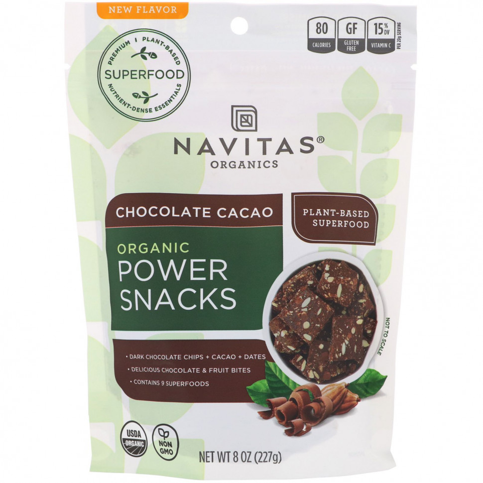   (Iherb) Navitas Organics, Power Snacks,  , 8  (227 )    -     , -, 