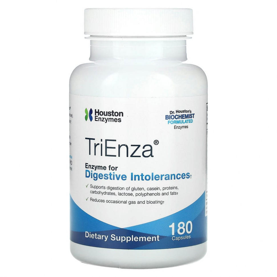   (Iherb) Houston Enzymes, TriEnza,     , 180     -     , -, 