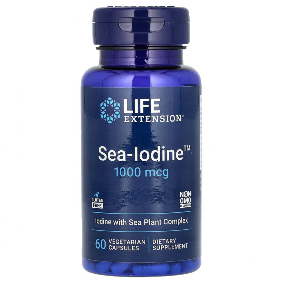   (Iherb) Life Extension, Sea-Iodine, 1000 , 60      -     , -, 