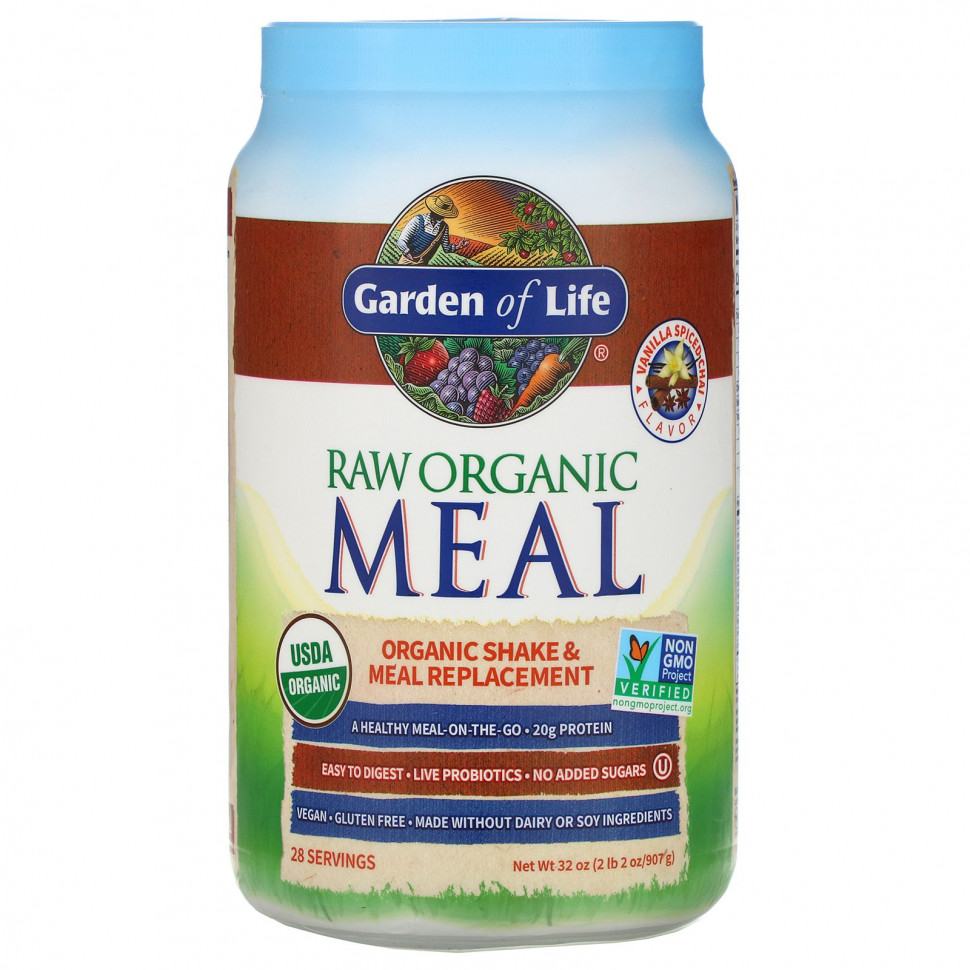  (Iherb) Garden of Life, RAW Organic Meal,    ,    , 907  (2  2 )    -     , -, 