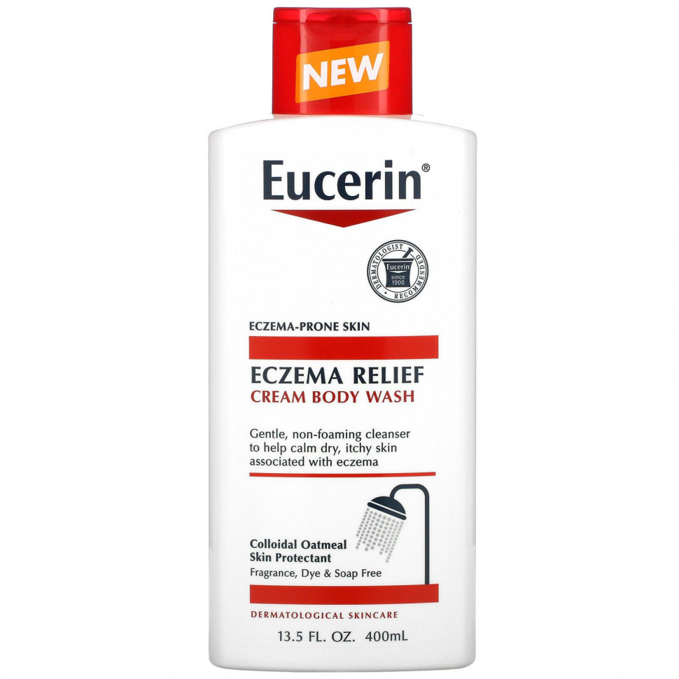   (Iherb) Eucerin, Eczema Relief,   , 400  (13,5 . )    -     , -, 