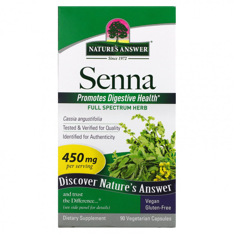   (Iherb) Nature's Answer, , 450 , 90      -     , -, 