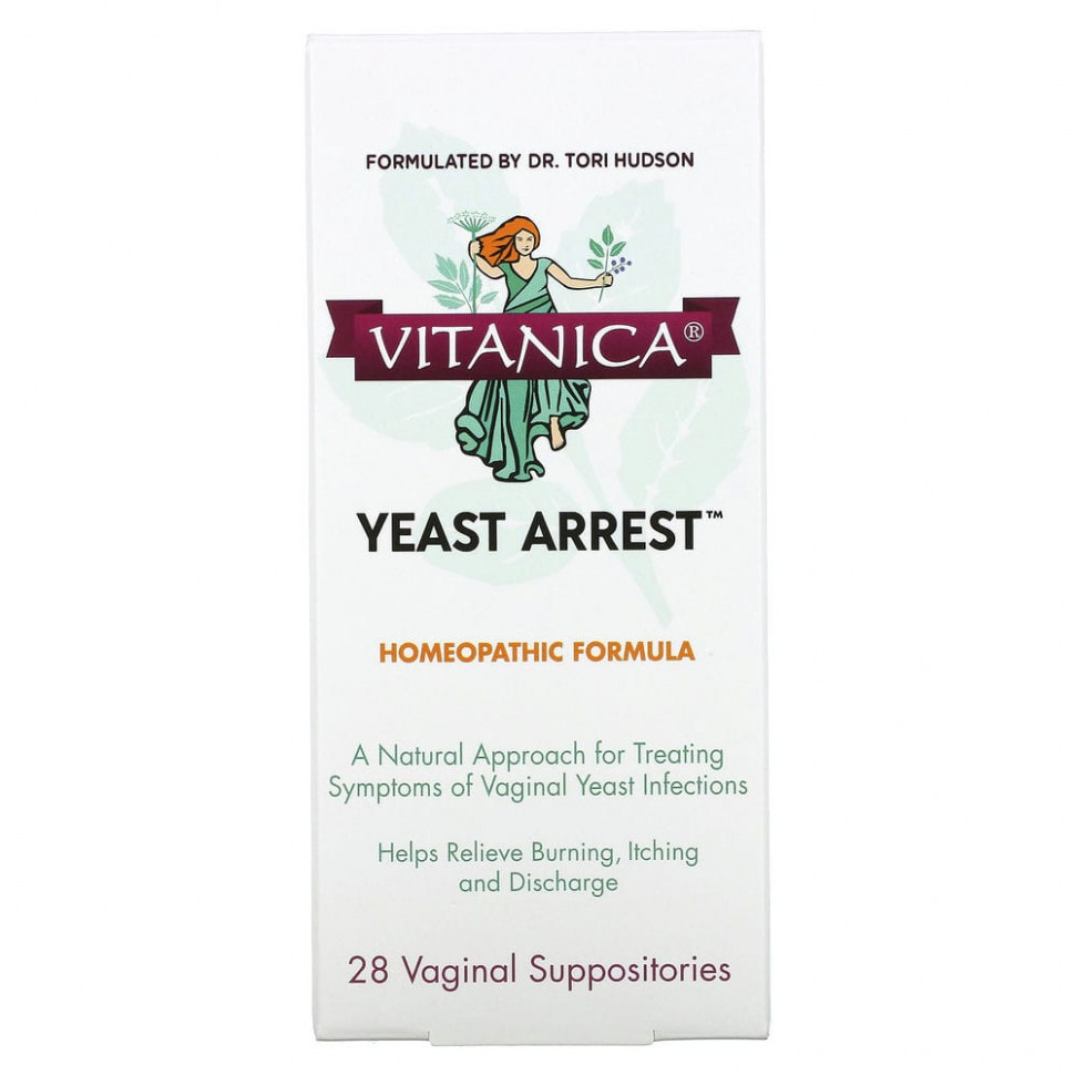  (Iherb) Vitanica, Yeast Arrest,  , 28      -     , -, 