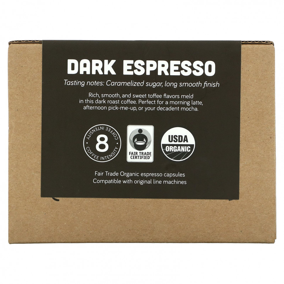   (Iherb) Portland Coffee Roasters, Dark Espresso,   , 30 .    -     , -, 