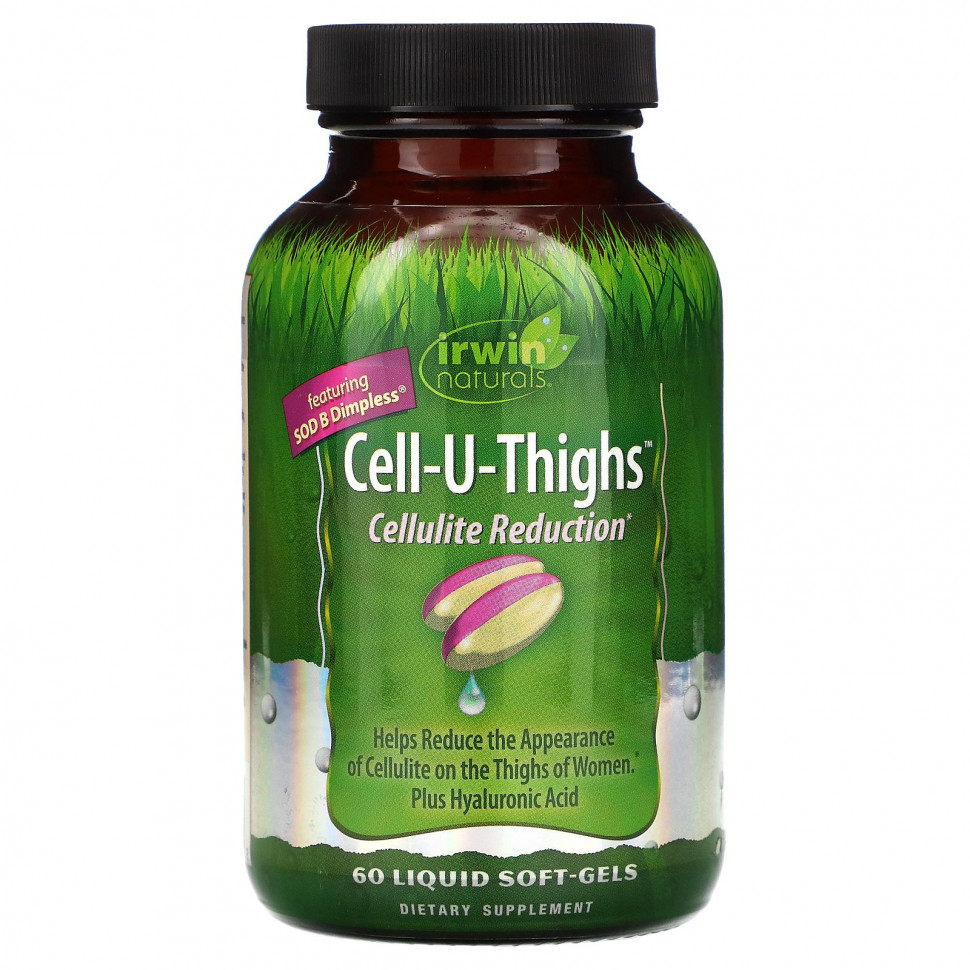   (Iherb) Irwin Naturals, Cell-U-Thighs,   , 60        -     , -, 