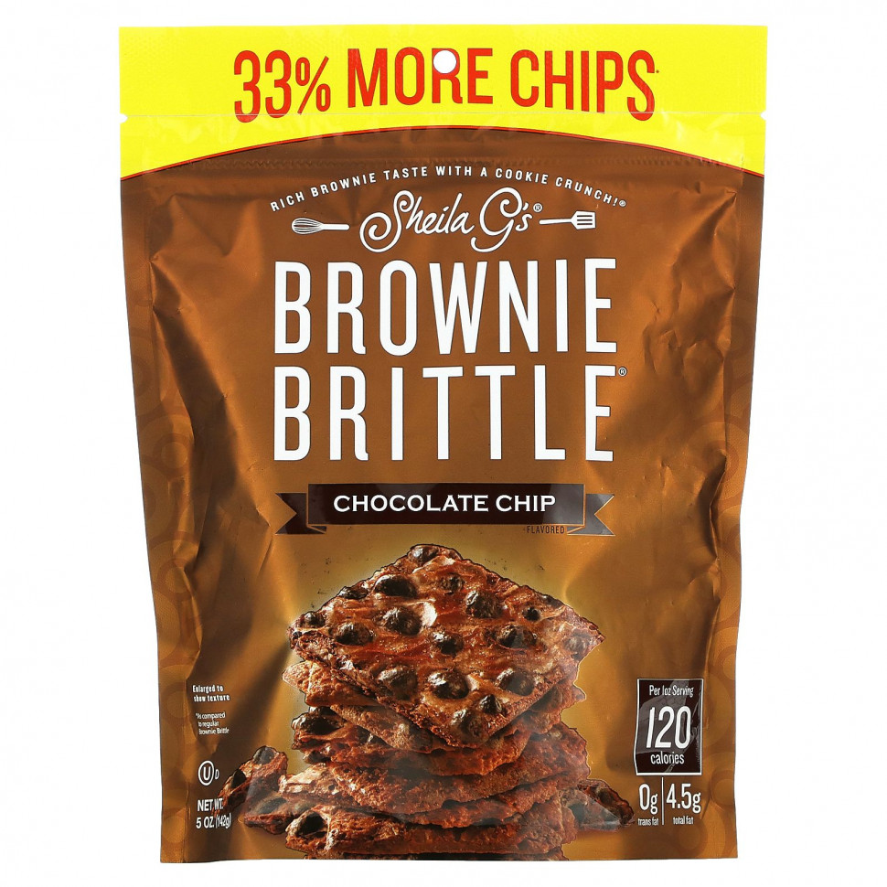   (Iherb) Sheila G's, Brownie Brittle,  ,  , 142  (5 )    -     , -, 