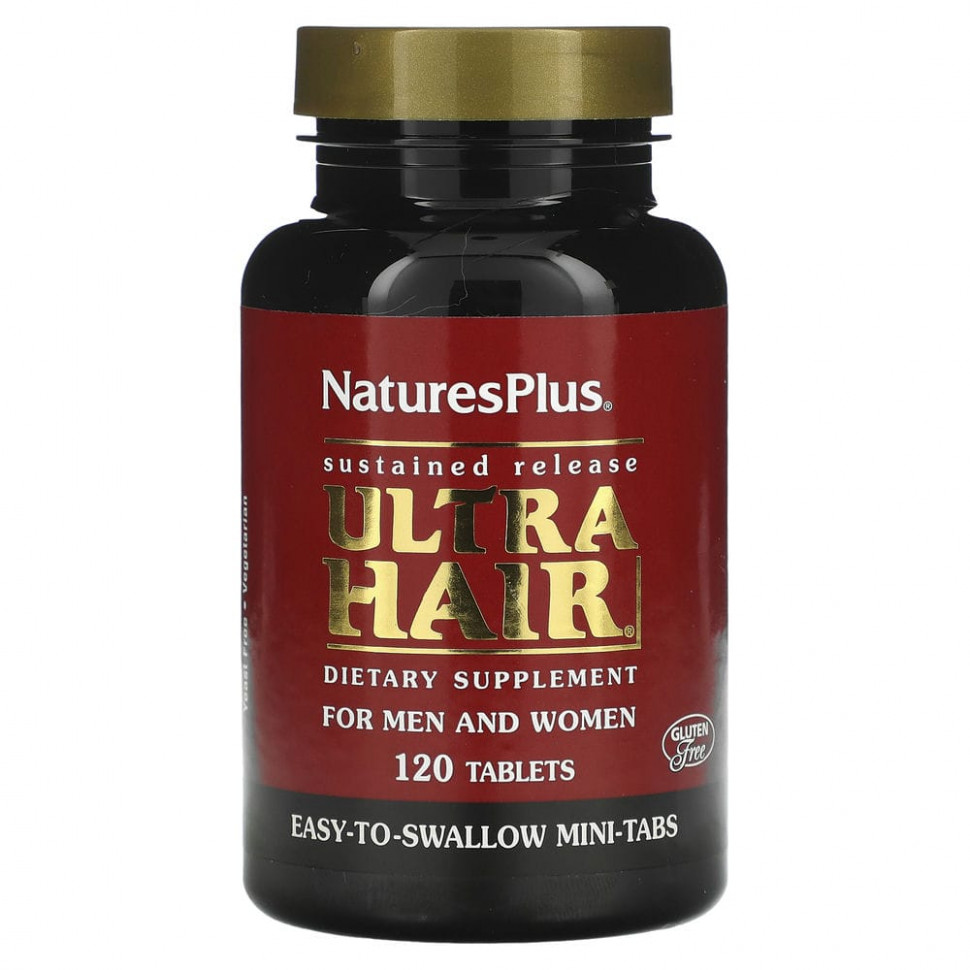   (Iherb) NaturesPlus, Ultra Hair,    , 120     -     , -, 
