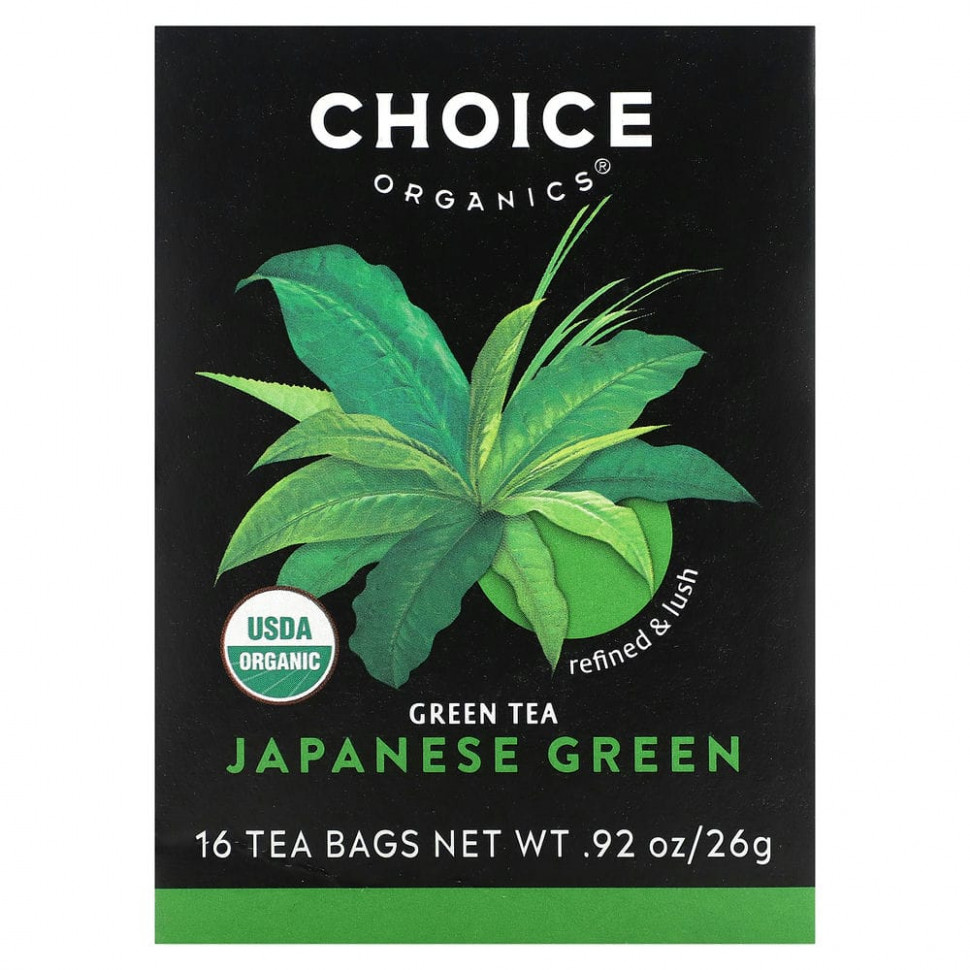   (Iherb) Choice Organic Teas, Green Tea,   , 16  , 26  (0,92 )    -     , -, 