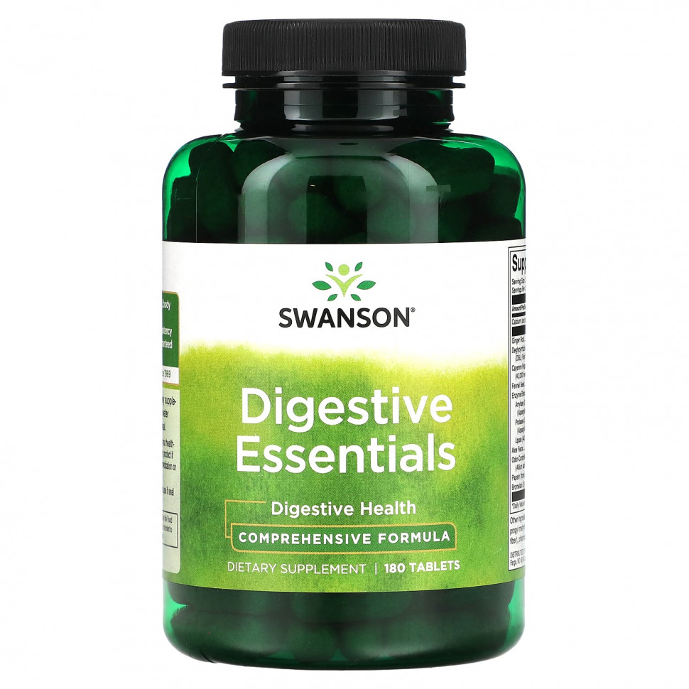   (Iherb) Swanson, Digestive Essentials, 180     -     , -, 