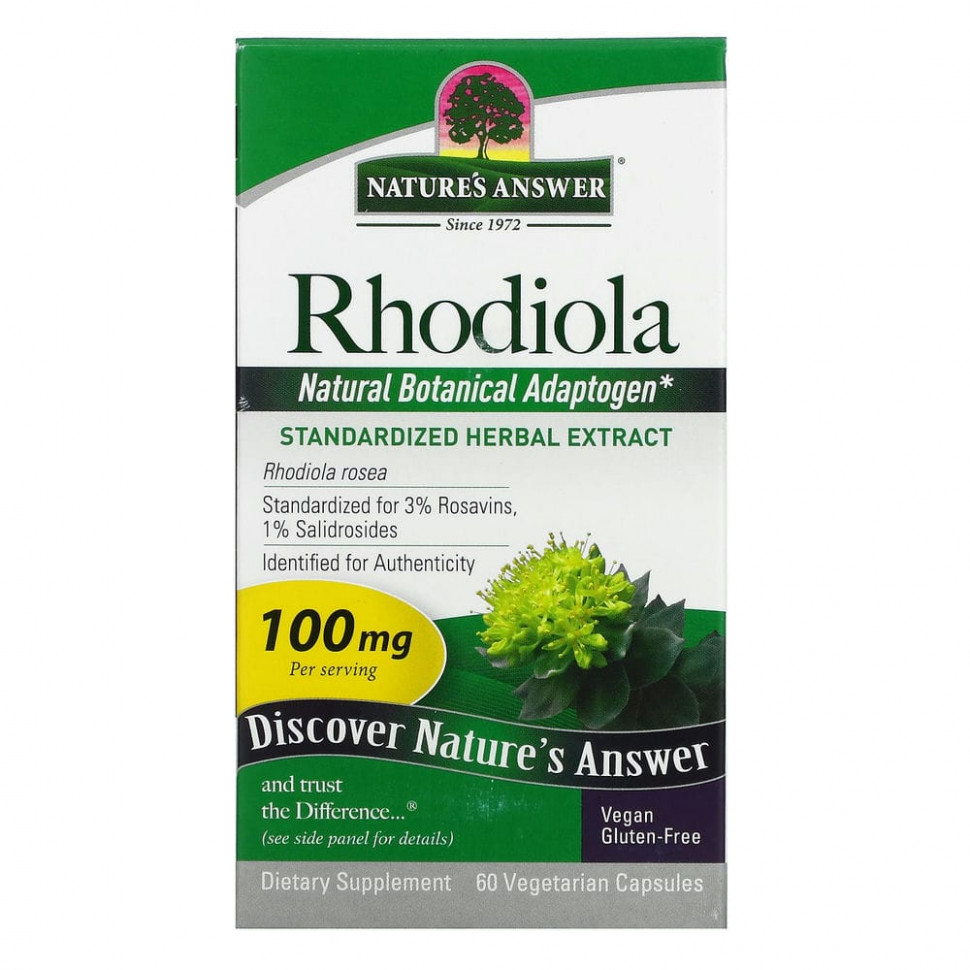   (Iherb) Nature's Answer, , 100 , 60      -     , -, 