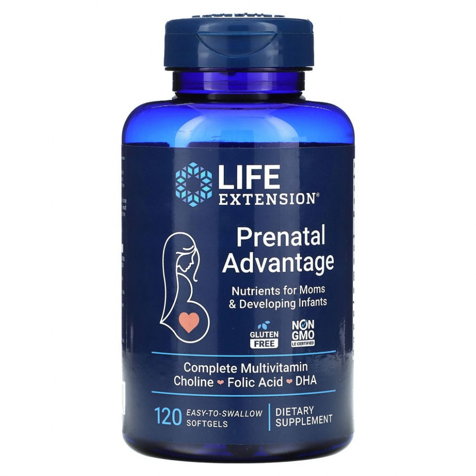   (Iherb) Life Extension, Prenatal Advantage, 120       -     , -, 