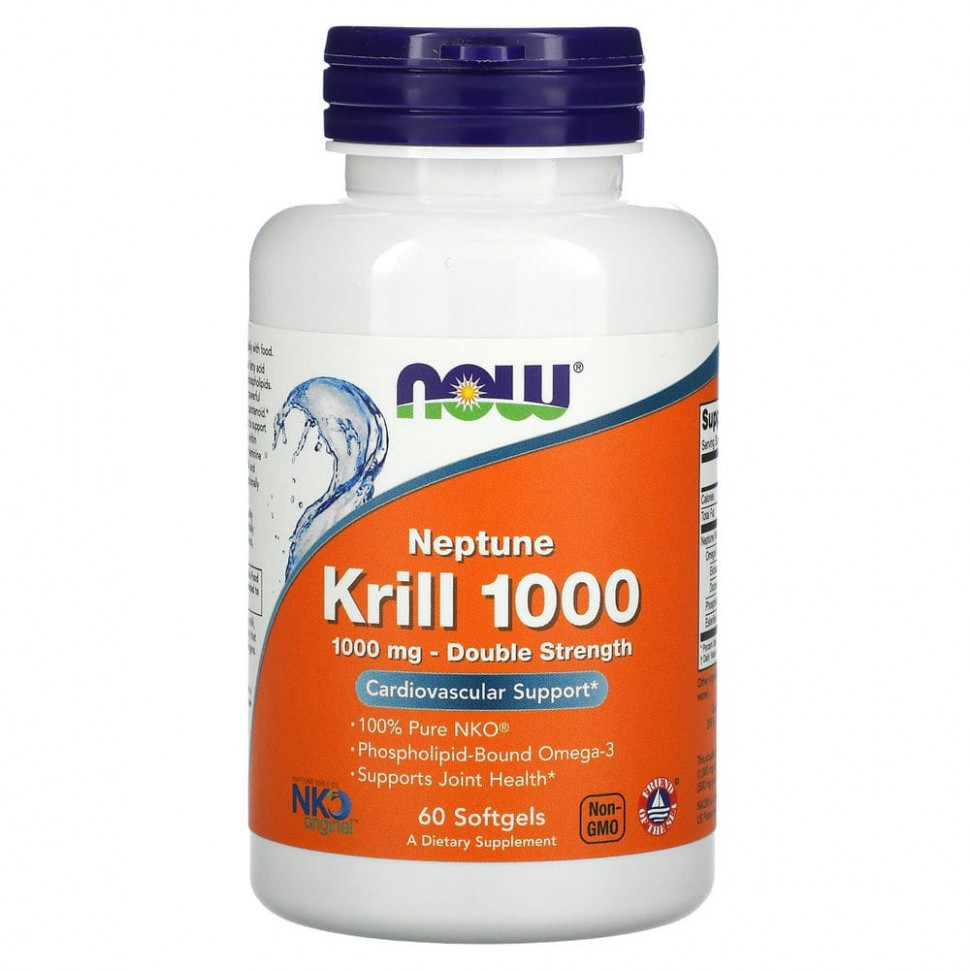   (Iherb) NOW Foods,   Neptune Krill 1000,  , 1000 , 60       -     , -, 