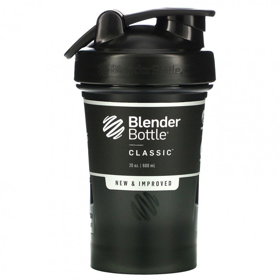   (Iherb) Blender Bottle, Classic With Loop,    ,  600  (20 )    -     , -, 