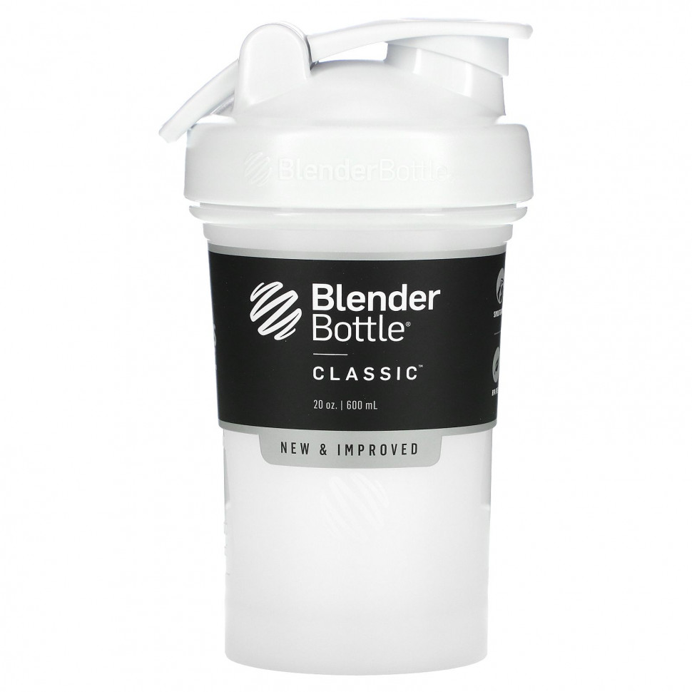   (Iherb) Blender Bottle, Classic With Loop,    ,  600  (20 )    -     , -, 