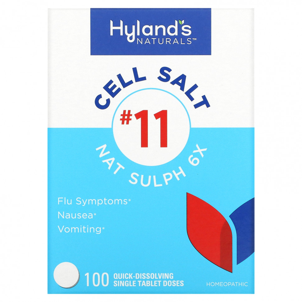   (Iherb) Hyland's, Cell Salt # 11, Nat Sulph 6X,       -     , -, 