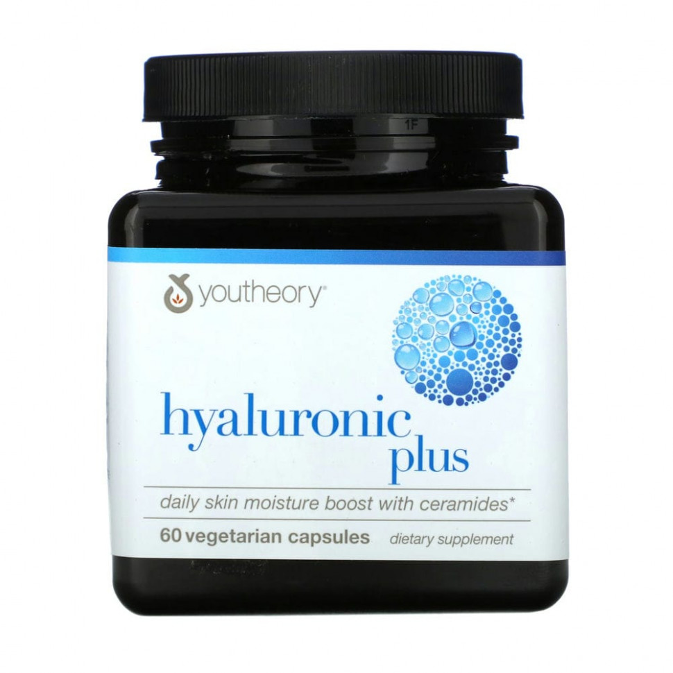   (Iherb) Youtheory, Hyaluronic Plus, 60      -     , -, 