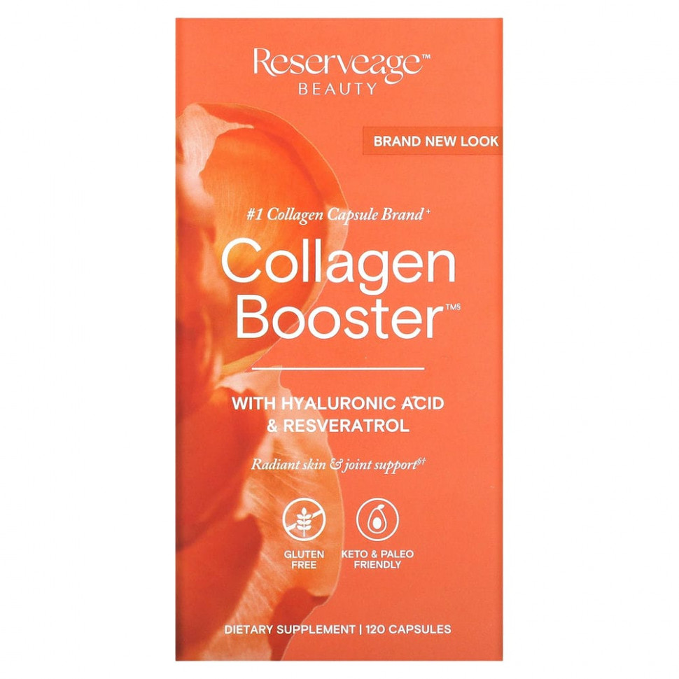   (Iherb) ReserveAge Nutrition, Collagen Booster, 120     -     , -, 