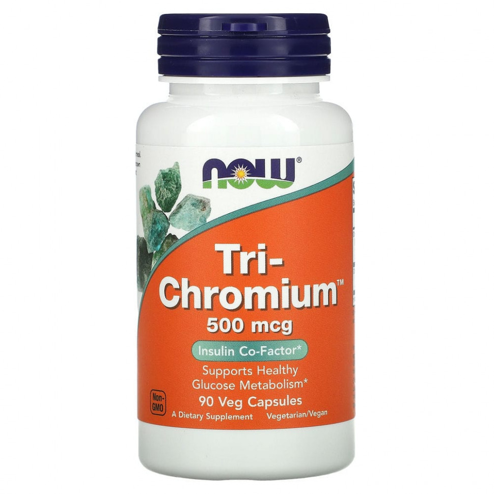   (Iherb) NOW Foods, Tri-Chromium, 500 , 90      -     , -, 