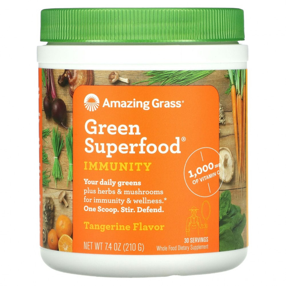   (Iherb) Amazing Grass, Green Superfood, , , 7,4  (210 )    -     , -, 