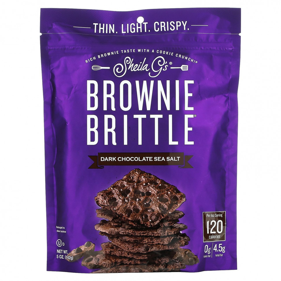   (Iherb) Sheila G's, Brownie Brittle,     , 142  (5 )    -     , -, 