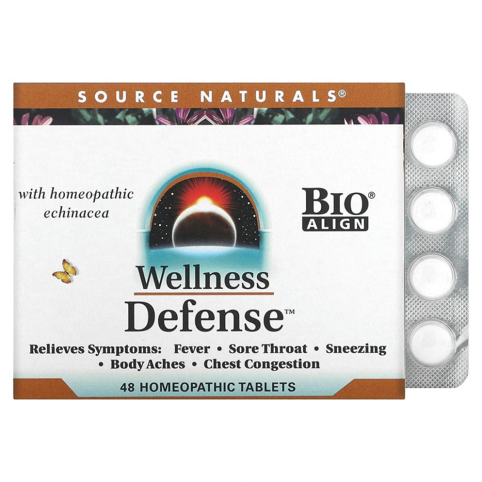   (Iherb) Source Naturals, Wellness Defense, 48      -     , -, 