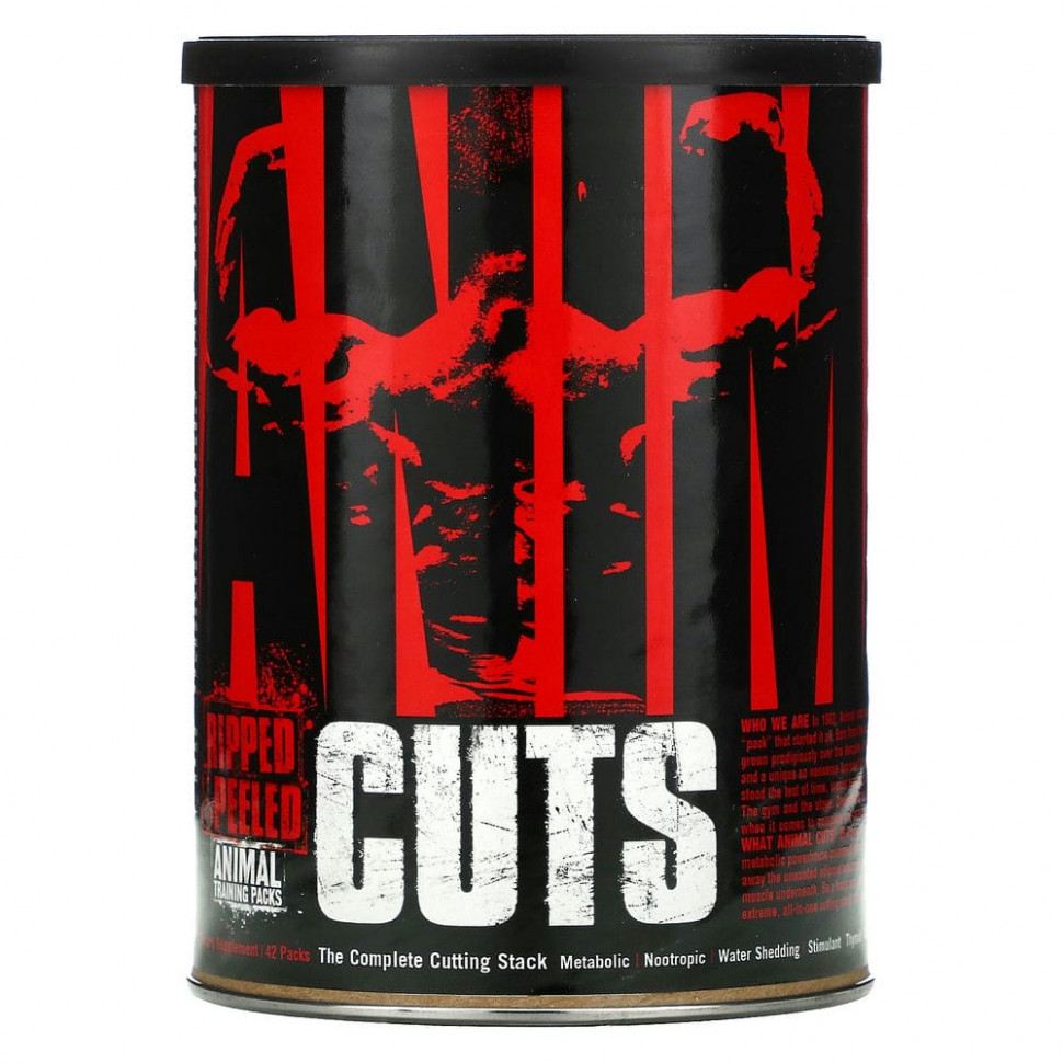  (Iherb) Universal Nutrition, Animal Cuts, Ripped & Peeled,    , 42     -     , -, 