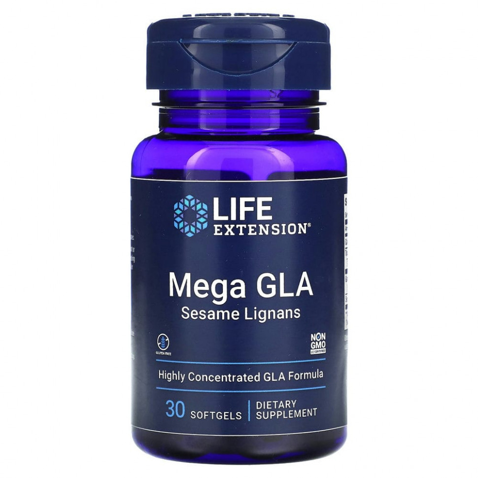   (Iherb) Life Extension, Mega GLA,      , 30      -     , -, 