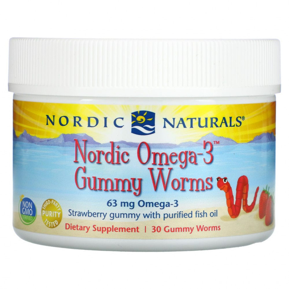   (Iherb) Nordic Naturals,   Nordic Omega-3   , 63 , 30      -     , -, 