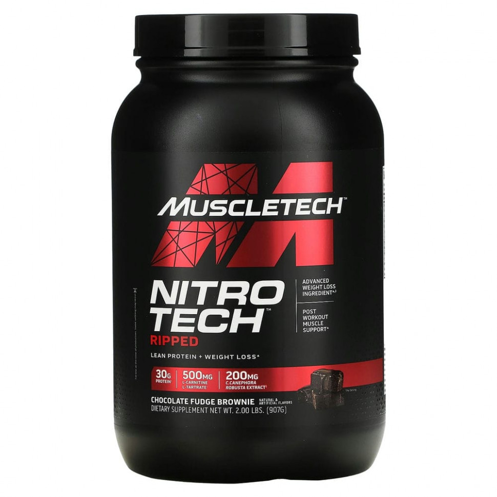   (Iherb) Muscletech, Nitro Tech Ripped,   +   ,      , 907  (2 )    -     , -, 