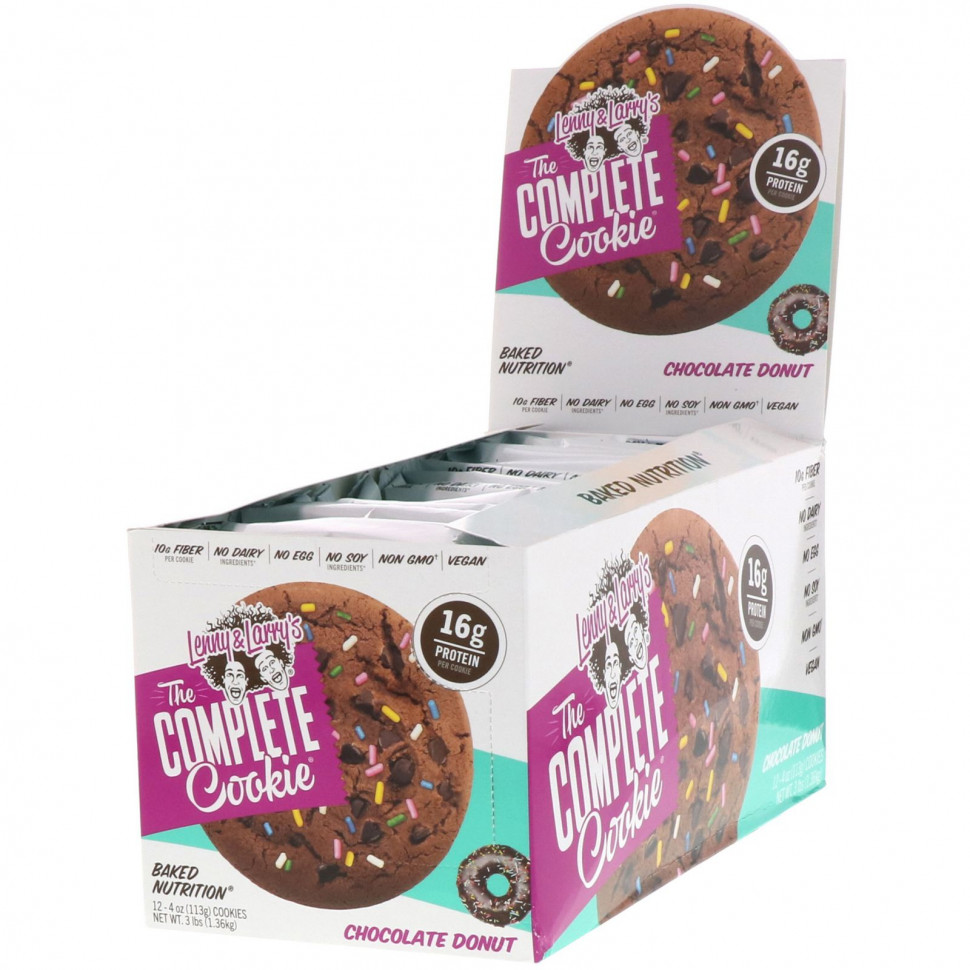   (Iherb) Lenny & Larry's, The COMPLETE Cookie,  , 12  , 113  (4 )    -     , -, 