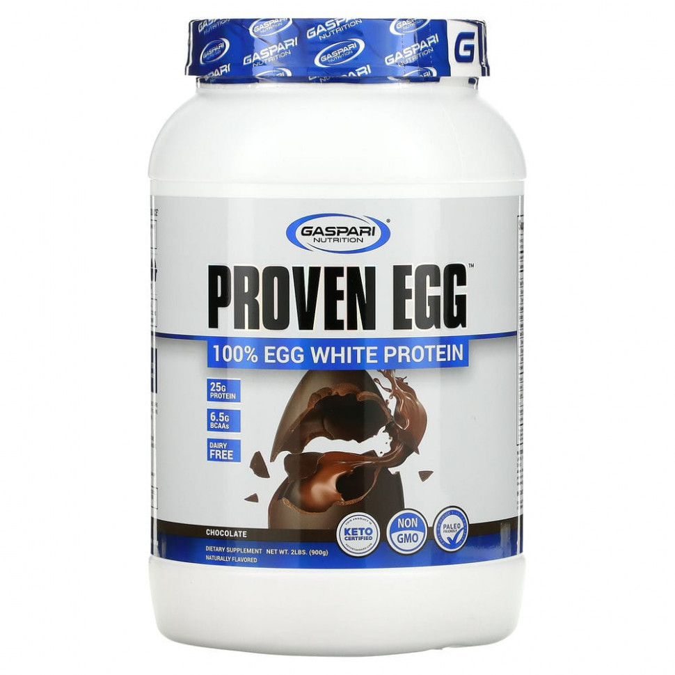   (Iherb) Gaspari Nutrition, Proven Egg, 100%-    ,  , 900  (2 )    -     , -, 